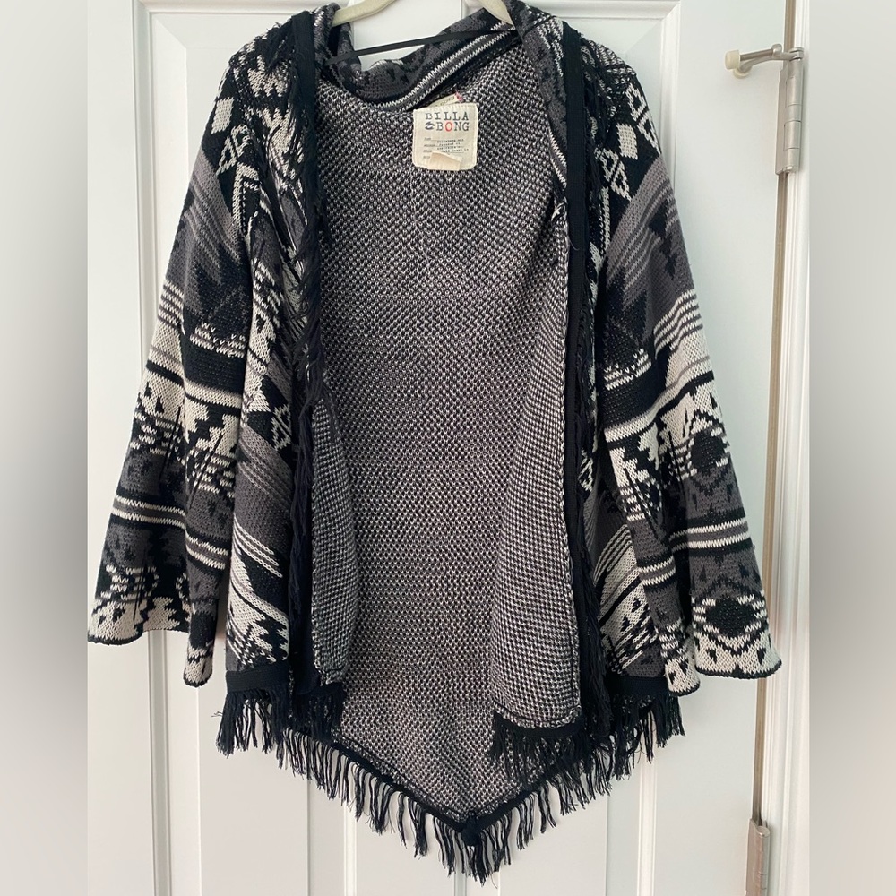 Billabong Printed Open Sweater